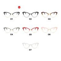 Plastic glasses with blue light protection for women 0527-PN