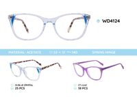 Plastic frames for glasses acetate material WD4124