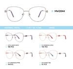 Оправа для очков металлическая женская MW2044