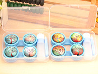 Mini set with contact lens cases ZZ001Tree, 2pcs