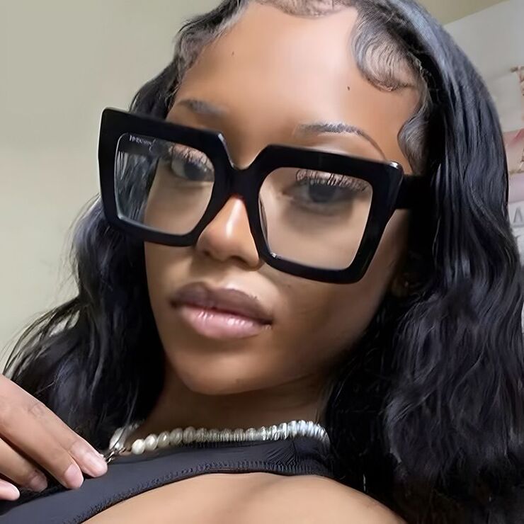 Очки пластиковые женские с защитой от синего света 9810-PN