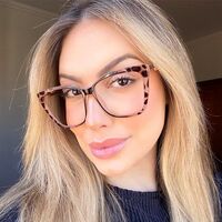 TR90 plastic frame or glasses with blue light protection, with spring hinges FA87049