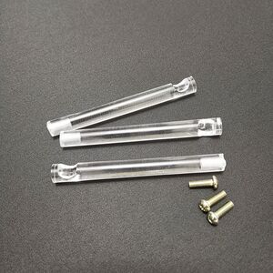 Держатель (кронштейн) для очков, под носоупоры, для вставки в пазы стоек для очков, 90*9 мм