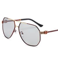 Поляризационные солнцезащитные металлические очки с защитой UV400 2868-GT