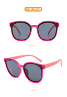 Детские силиконовые солнцезащитные поляризационные очки с защитой UV400 T22016