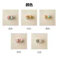 Mini soft contact lens kit retractable W-CT43熊兔白云花