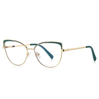 Оправа металлическая с линзами блю-блокерами MORE 3100