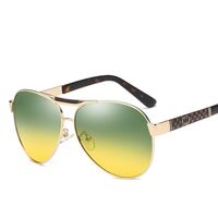 Поляризационные солнцезащитные металлические очки с защитой UV400 2802-3-GT