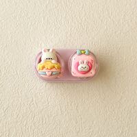 Mini soft contact lens kit retractable W-CT35熊兔彩虹