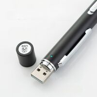 Фонарик-брелок медицинский диагностический перезаряжаемый с белым и жёлтым светом ZK1958