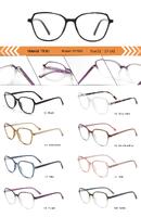 Оправа пластиковая из TR90 женская с флексом SY1002-DA