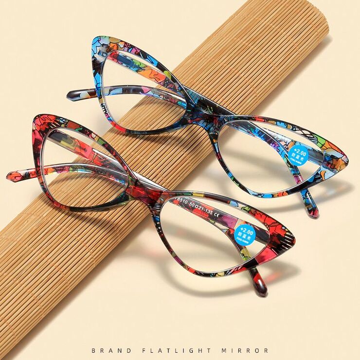 Очки пластиковые для чтения KY8510 с защитой Blue ray cut, диоптрии от +1.00 до +4.00, РМЦ=62-64