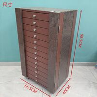 Офисный бокс - витрина для оправ и очков, с кодовыми замками, на 288/234 места JS-C231220