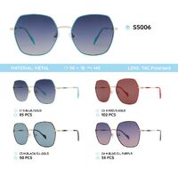 Metal frame polarized sunglasses S5006
