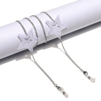 Цепочка для очков из сердец GL1234