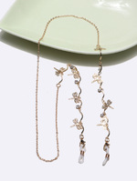 Цепочка для очков с цветными ромашками, комплект из двух штук GL1349