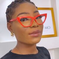 Очки пластиковые женские с защитой от синего света 95135-9225-12110-PN