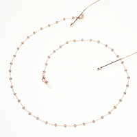 Металлическая цепочка для очков со стразами GL1074