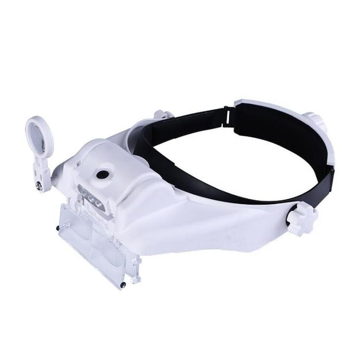 Binocular magnifier with backlight 81000S, magnification 1.5 / 2 / 8