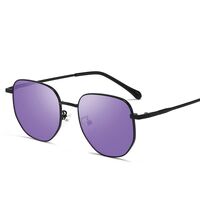 Очки металлические фотохромные с защитой от синего света 9676-GT