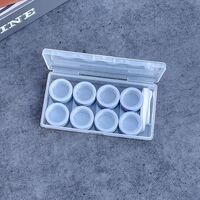Мини-набор для мягких контактных линз + 4 контейнера для хранения J1-6多副磨砂套装