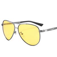 Очки металлические фотохромные с защитой от синего света 2870-GT