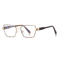 Оправа женская металлическая + пластик TR90, линзы-блюблокеры с защитой от ультрафиолета и синего света More FCS3169