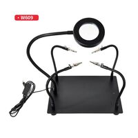 Лупа настольная мультифункциональная с подсветкой W609-XX, увеличение: 5X