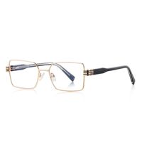Оправа женская металлическая + пластик TR90, линзы-блюблокеры с защитой от ультрафиолета и синего света More FCS3160