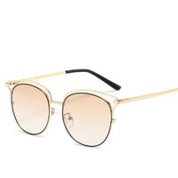 Солнцезащитные металлические очки с защитой UV400 9704-2-GT