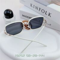 Солнцезащитные гибридные очки, металл + TR90, SANTA 19252S