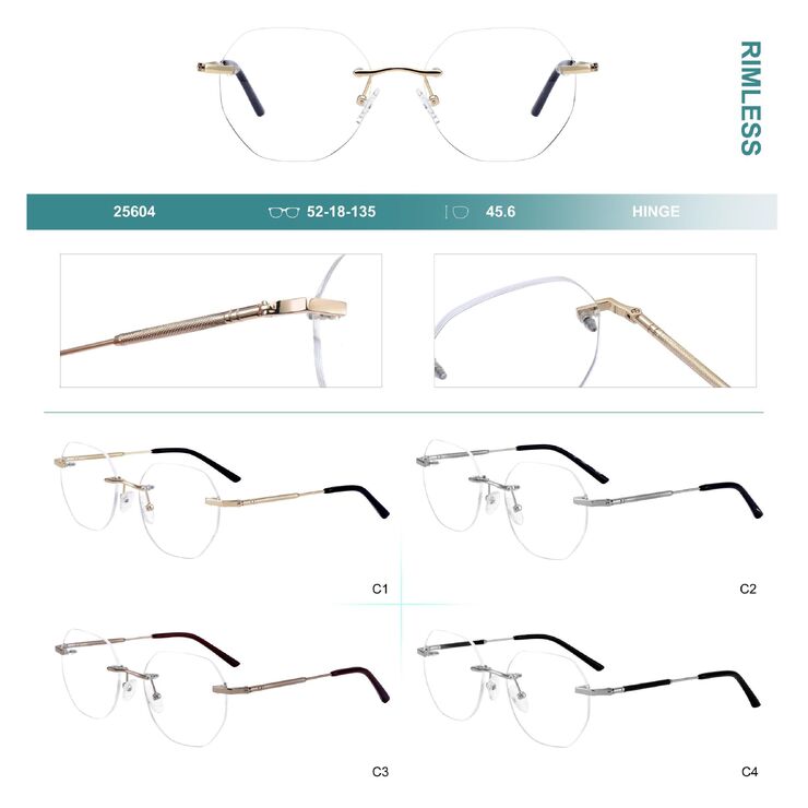 Оправа металлическая коллекция Big City 25604