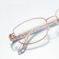 Оправа женская металлическая + пластик TR90, линзы-блюблокеры с защитой от ультрафиолета и синего света More FCS3164