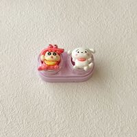 Mini soft contact lens kit retractable W-CT39房车卡通