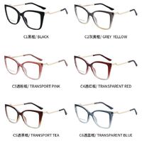TR90 plastic frame or glasses with blue light protection, with spring hinges FA87132