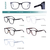 Оправа для очков пластиковая из материала ацетат, с флексом Big City F3001