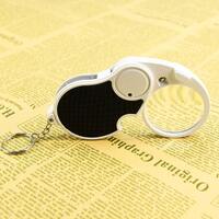 Лупа двойная увеличительная складная с подсветкой MANGO 6901/6901A, 4X/8X-кратная