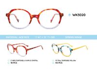 Acetate plastic frames for kids WK3020
