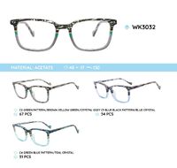 Acetate plastic frames for kids WK3032