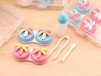 Mini set with contact lens cases XF-35shu, 2pcs