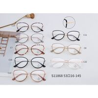 Оправа комбинированная (металл + TR90) с линзами Blue Ray Cut MAMO S11868