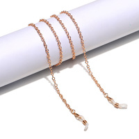 Цепочка для очков с полыми листьями GL1239