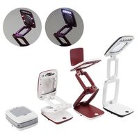 Лупа складная с универсальной подсветкой 7021-XX, размеры: 52*47 мм, увеличение: 3Х