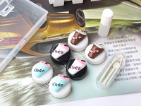 Mini set with contact lens cases XF3893, 3pcs