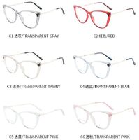 TR90 plastic frame or glasses with blue light protection, with spring hinges FA87100