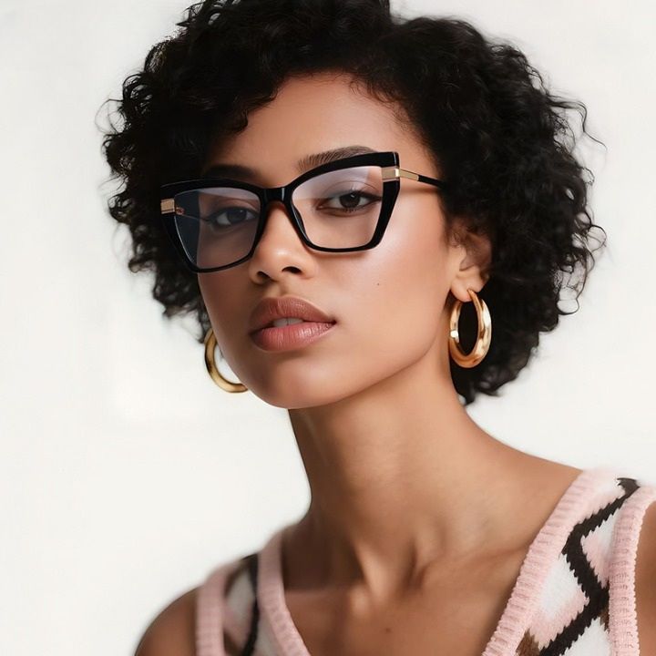 Plastic TR90 frames for glasses for women with UV and Blue Ray Cut protection FOCUS FCS2269