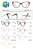 Оправа пластиковая женская из ацетата с флексом CH7911-DA