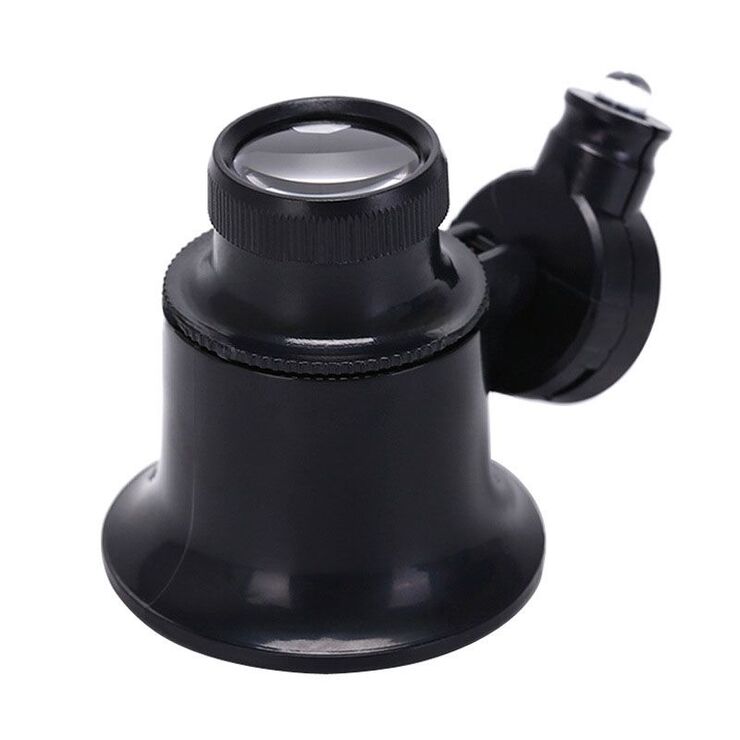 Лупа портативная карманная с подсветкой 13B-9A, диаметр: 15 мм, увеличение: 20X