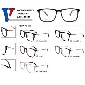 Оправа пластиковая из ацетата + металл с флексом 8635-DA