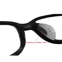 Носоупор силиконовый, длина 16 мм, цвета в ассортименте